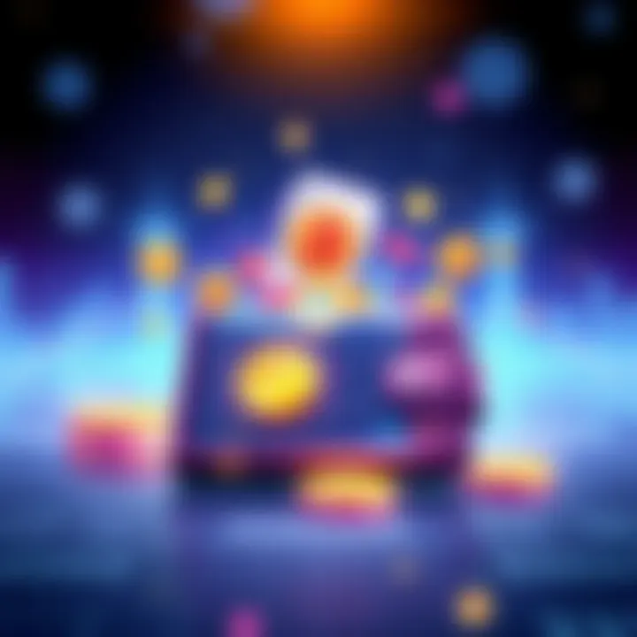 An illustration showing a digital wallet with cryptocurrencies being used for various transactions in Singapore.