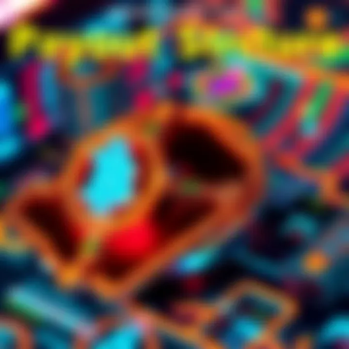 Visual representation of dual payout mechanisms in cryptocurrency exchanges