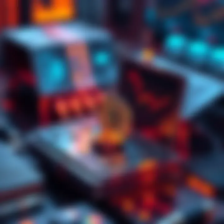 A visual representation of cold wallets with decentralized applications, showcasing secure asset management in cryptocurrency