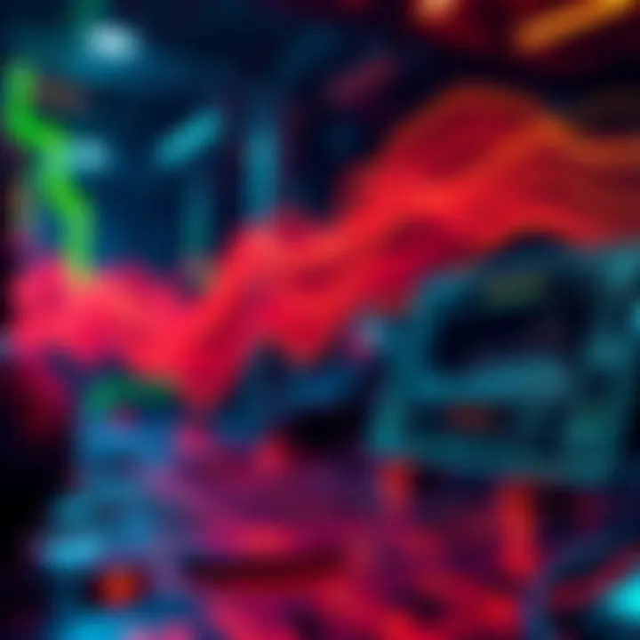 Innovative Crypto Tax Software for DeFi and Algorand Visual representation of advanced crypto tax tools integrating with Algorand and DeFi systems