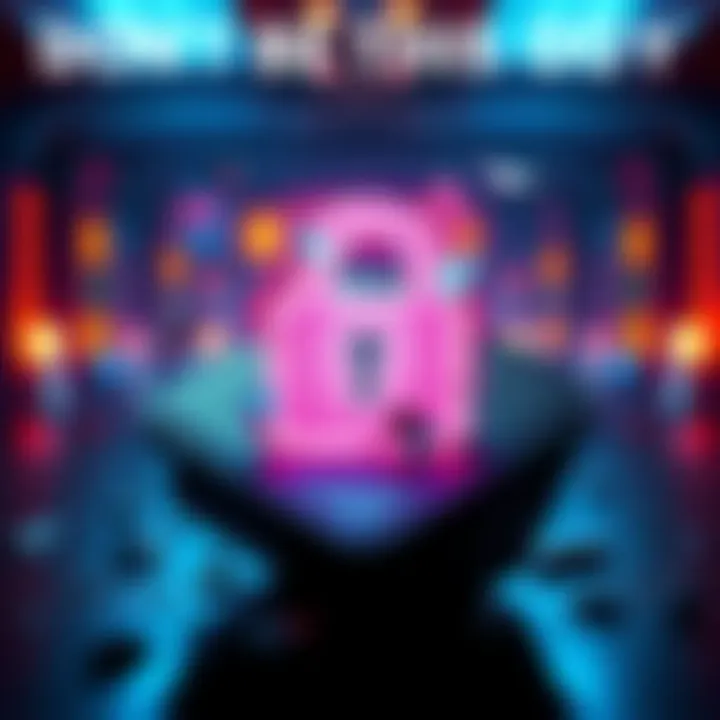 A digital representation of a locked crypto account with a shattered wallet, symbolizing loss and security concerns.