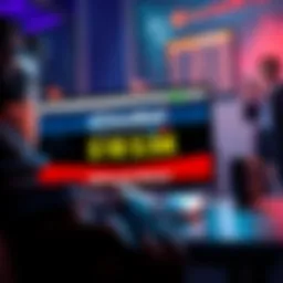 Crypto Betting Bonus A person placing a bet online with a computer showing the Cloudbet platform and a banner promoting the welcome bonus