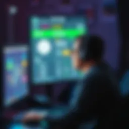 A bettor looks at a computer screen displaying Litecoin and USD winnings, reflecting on high fees after a recent wager.