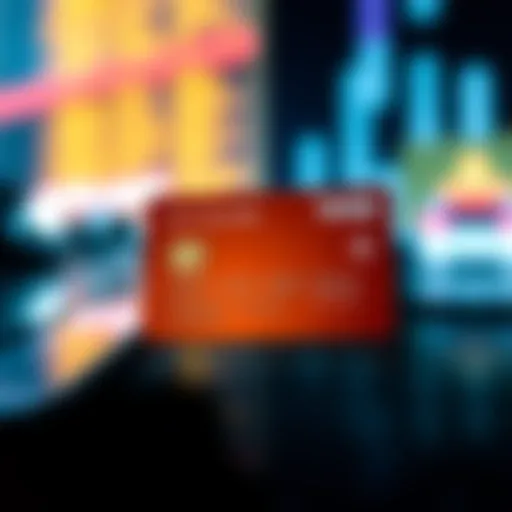 A close-up of a modern crypto card displaying its instant conversion feature on a smartphone screen, highlighting its benefits over traditional credit cards.