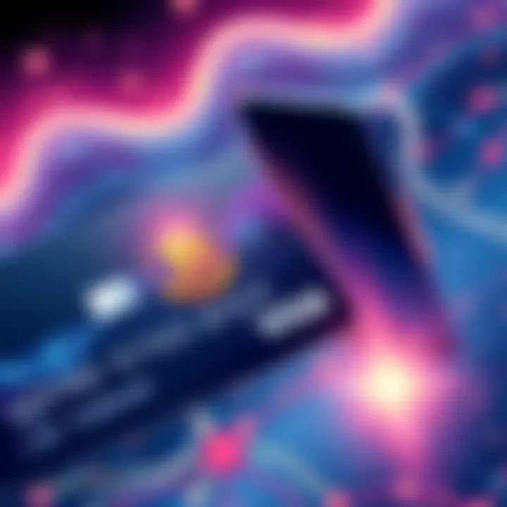 Illustration showing a pre-funded crypto card next to a digital wallet interface for USDT transactions