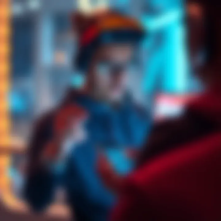 Person looking at cryptocurrency cash out options on a smartphone