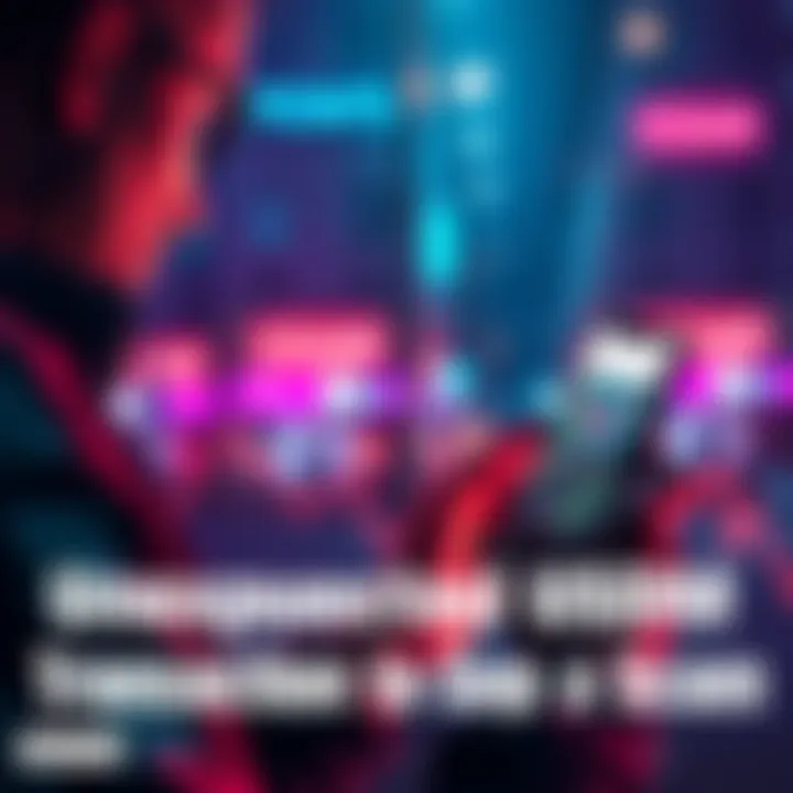 A person looking at their phone, reviewing recent cryptocurrency transactions to verify legitimacy