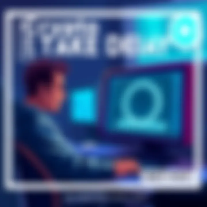 Crypto.com Stake Delays Illustration of a frustrated person looking at a computer screen displaying a loading icon, symbolizing delays in activating Crypto.com stakes.