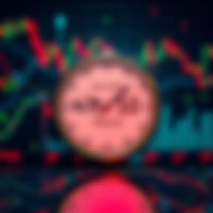 A digital clock shows the deadline date for MiCA regulation in Spain. A backdrop of financial charts and cryptocurrency symbols highlights the urgency for compliance among platforms like Nexo.