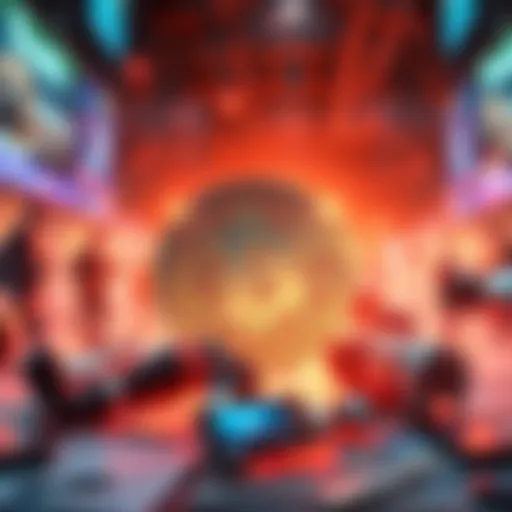 A digital representation of a cryptocurrency contract showcasing a decline in misinformation about a public figure, with symbols of truth and media around it