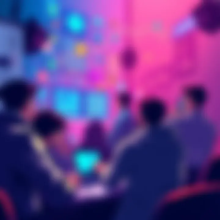 People discussing cryptocurrency tips and safety in a vibrant online forum