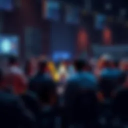 A group of people engaging in a discussion about cryptocurrency trading tips and safety measures in a forum setting.