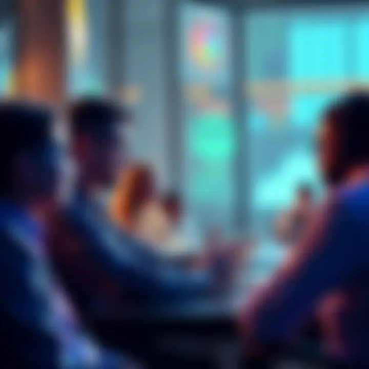 People engaging in a cryptocurrency discussion, sharing insights with caution against scams, in a digital forum setting.