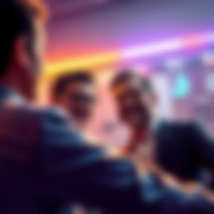 Ben McKenzie interviewing crypto CEOs, showcasing the struggles of everyday people with financial loss from investments.