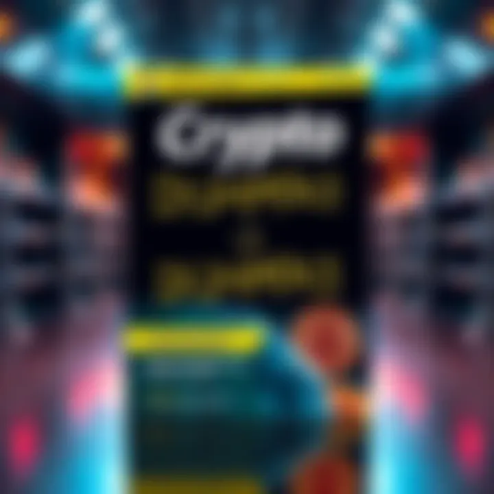 A clear and informative book cover featuring the title Crypto for Dummies, emphasizing Bitcoin education for beginners.