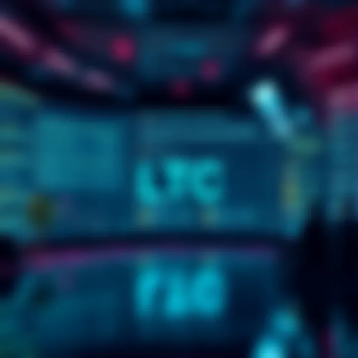 A digital forum space with missing messages about LTC, showing silence in cryptocurrency conversations.