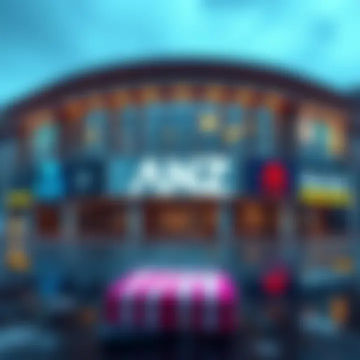 Crypto-Friendly Banks in Australia Logos of ANZ, NAB, and other banks in Australia that support cryptocurrency services