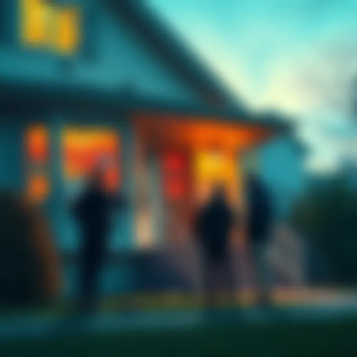 A home with broken windows and police investigating a cryptocurrency theft, highlighting the risks of data leaks.