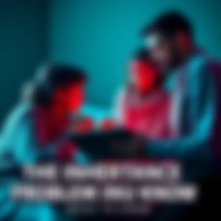 A family discussing access to a hardware wallet containing cryptocurrency