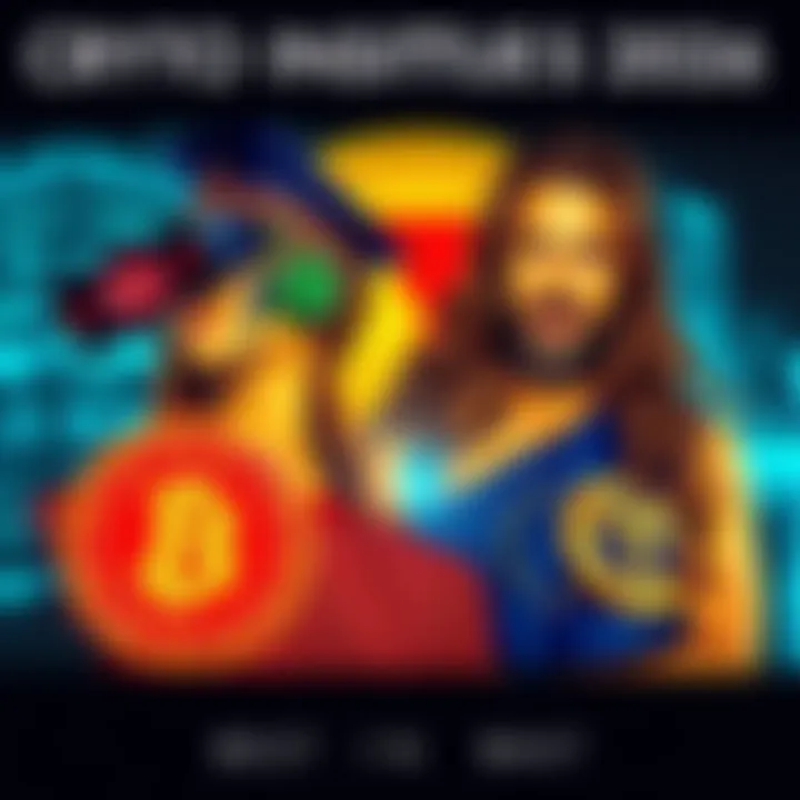 A collage showing major crypto institutions with symbols of the SEC, EU surveillance, and Tether's logo to highlight their new roles in the crypto sector.