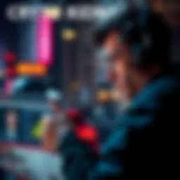 Crypto Kidnapping Alert A worried person looks at a news report about rising crypto-related kidnappings in France.