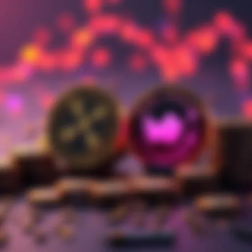 Crypto Loan Services A graphic showing XRP and Dogecoin symbols with cash and loan icons, representing new borrowing options.