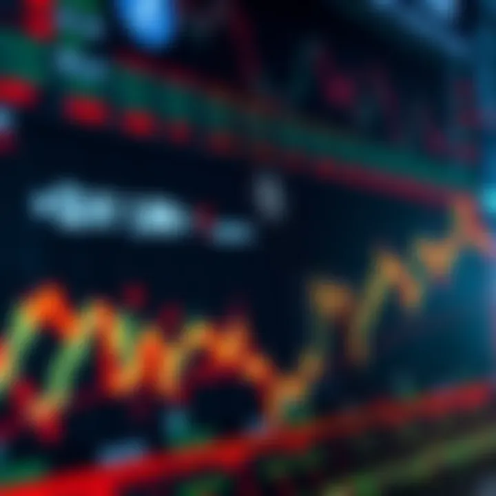Graph showing sharp decline in cryptocurrency values with red indicators, symbolizing over $3.1 billion liquidated in shorts.