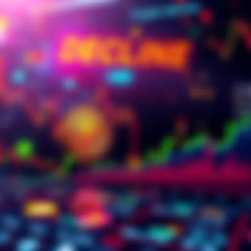 A graphic showing a downward trend in cryptocurrency values with Bitcoin close to $100K highlighted, amidst falling altcoin prices.