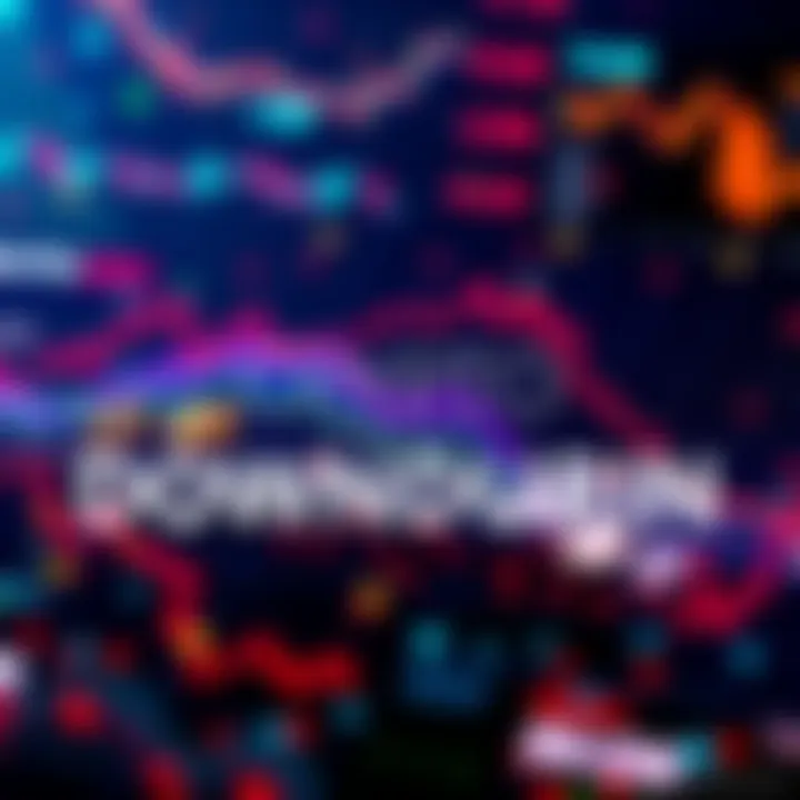 Crypto Market Downturn A visual representation of the crypto market showing a downward trend, with symbols of major cryptocurrencies like Bitcoin and Ethereum declining.