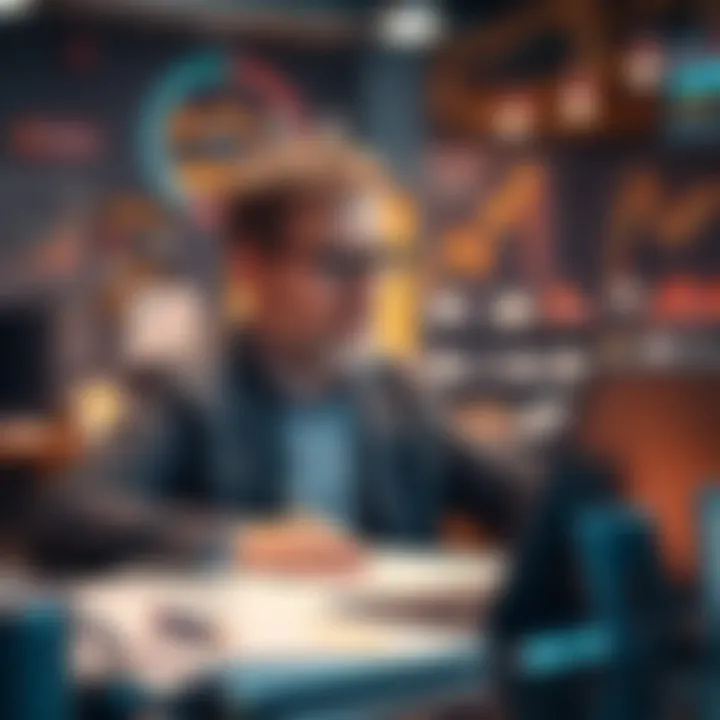 Crypto Market Insights A seasoned investor analyzing cryptocurrency trends with charts and notes, reflecting on eight years in the crypto market.