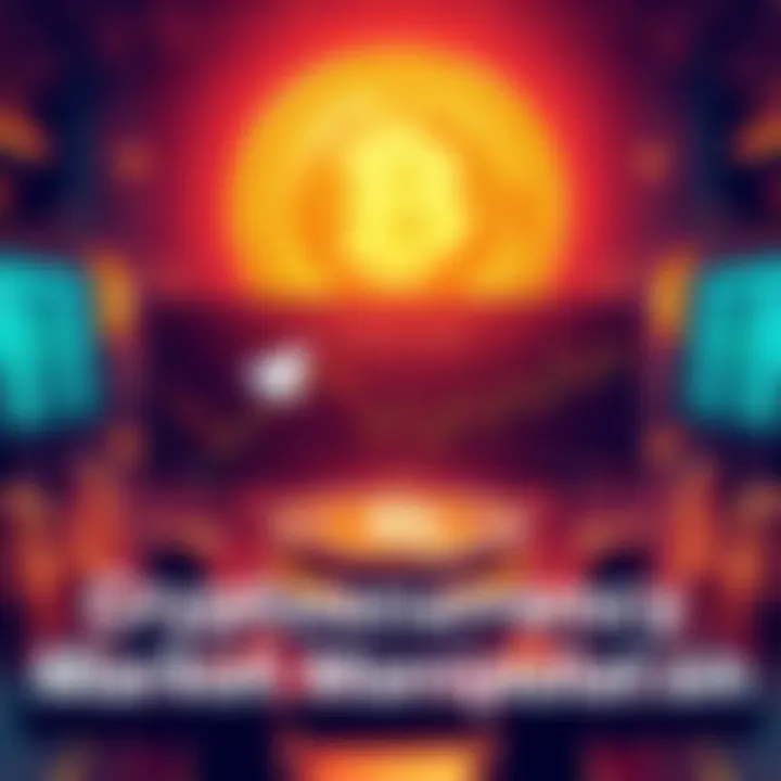 A visual representation of market manipulation in crypto trading involving Telegram communications