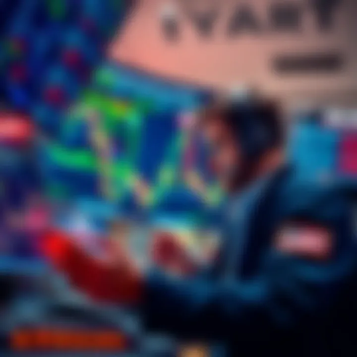 Traders analyzing crypto market charts with concern over Fed rate cuts and their impact on prices