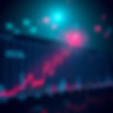 Crypto Market Recovery A graph showing a downward trend in the crypto market with a hint of recovery suggested by a small upward line, symbolizing hope amid uncertainty.