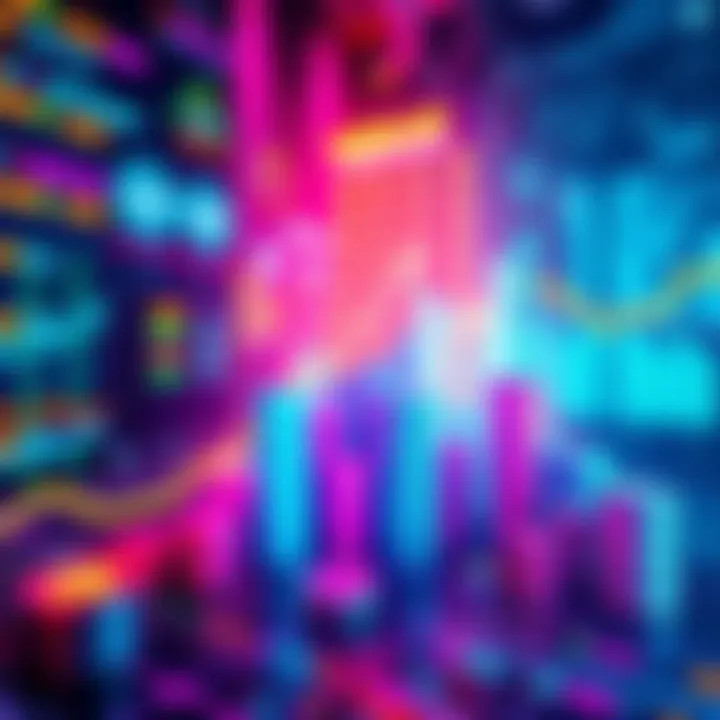 A graphic showing stablecoin growth and institutional investment in cryptocurrency