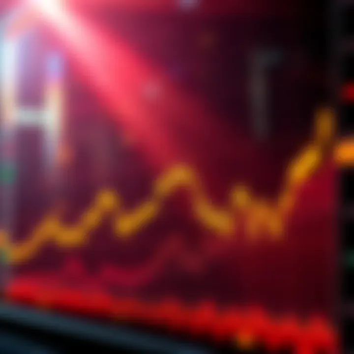 Market Trends in Cryptocurrency A graphical representation showing fluctuating cryptocurrency prices over time, highlighting recent dips and potential recovery signs.