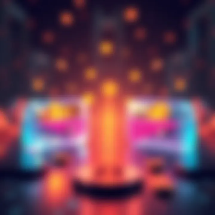 Illustration showing small tokens being exchanged between digital wallets to represent micro swaps in cryptocurrency