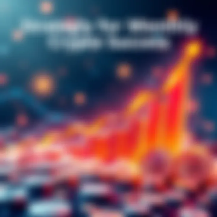 Illustration of cryptocurrency growth and investment strategy for beginners