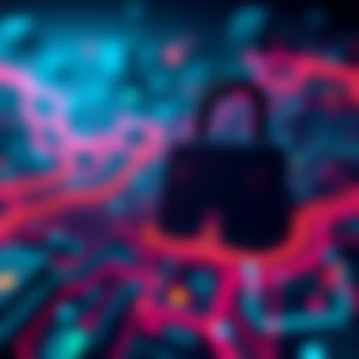 Enhanced Security in Cryptocurrency Passphrases A visual representation of digital security with a focus on passphrases