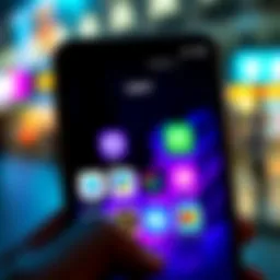 A smartphone screen displaying various popular crypto payment apps for spending USDT and USDC in daily transactions like groceries and travel.