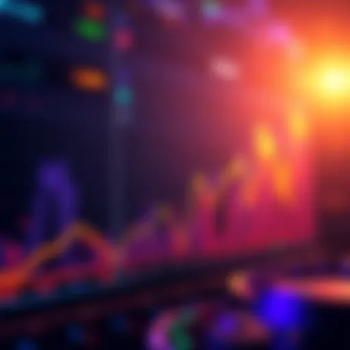 Chart showing the increase of a cryptocurrency portfolio over three months with upward trends and key moments highlighted.