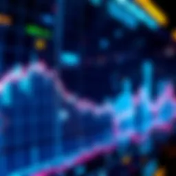 Crypto Price Drop Concept A graphic showing a downward trend in cryptocurrency prices, highlighting potential buying opportunities