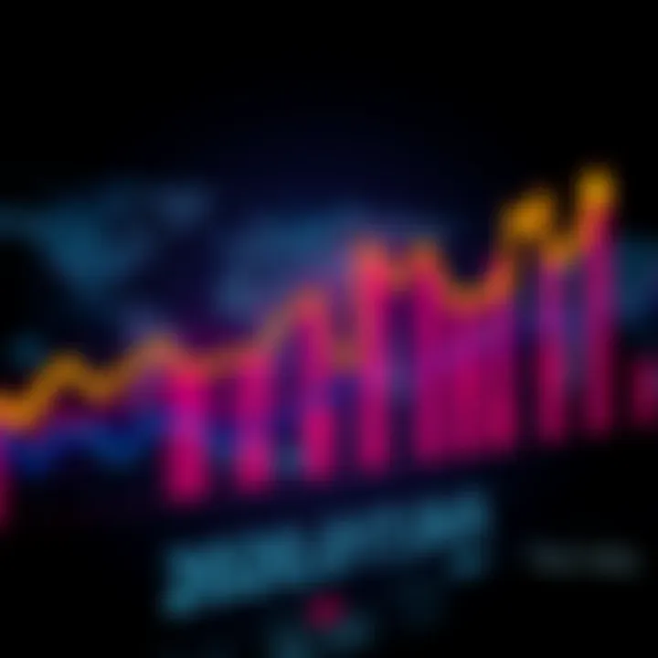 A graph showing an upward trend in cryptocurrency prices amidst global market changes.
