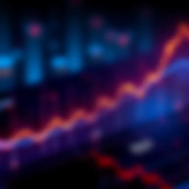 Graph showing predicted prices for XRP, Solana, and Binance Coin by December 2025 with upward trend