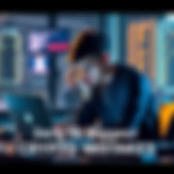 A person sitting alone at a desk looking thoughtfully at a laptop, symbolizing contemplation over past crypto decisions