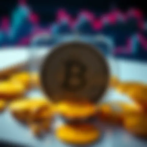 A graphic showing a retirement account with cryptocurrency symbols like Bitcoin and Ethereum, symbolizing the new US rule for investment options.