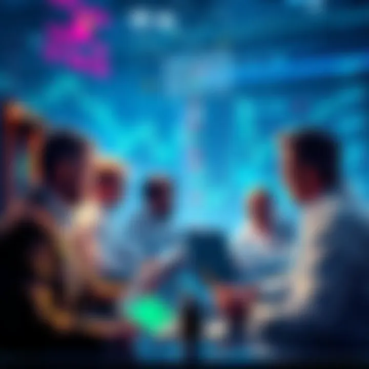 A group of traders discussing crypto signals and recommendations on a forum