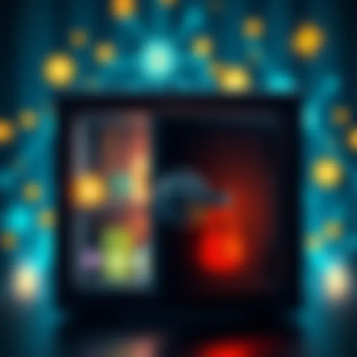 A safe surrounded by digital symbols representing cryptocurrency, highlighting secure storage options.