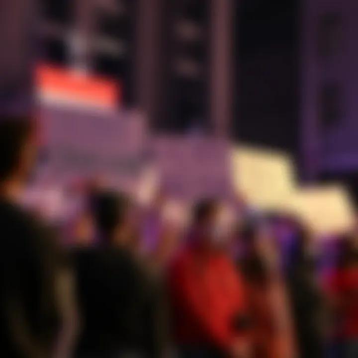 A group of crypto advocates holding signs in support of the industry, challenging negative political messages about the crypto market.