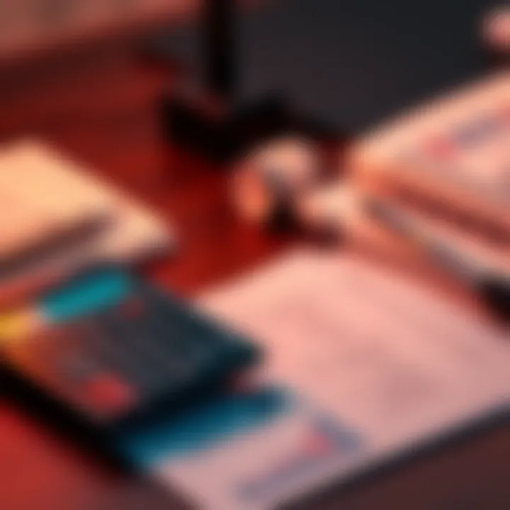 A calculator and financial documents on a desk, symbolizing crypto tax reconciliation costs.