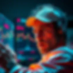 A distressed crypto trader looking at a screen showing empty wallet balances, symbolizing loss of $SOL and $ETH funds.